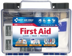 First Aid Only 260-Piece First Aid Kit 