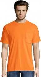 2-Pack Hanes Workwear Short Sleeve Men's T-Shirt 