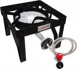 GasOne Square Heavy Duty Single Burner Outdoor Stove 