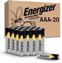 Energizer Alkaline Power AAA Batteries 20-Pack 