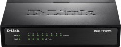  D-Link 8-Port Fast Ethernet Switch 