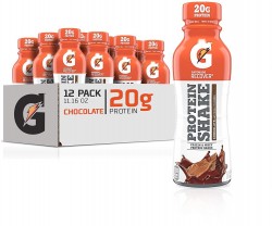 Gatorade Recover Chocolate 20g Protein Shake 12-Pack 