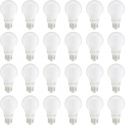 Amazon Basics 60-Equivalent LED Light Bulb 24-Pack 