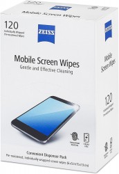 120-Count ZEISS Pre-Moistened Mobile Screen Wipes 