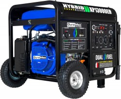 DuroMax 10,500W Dual Fuel Hybrid Portable Generator 