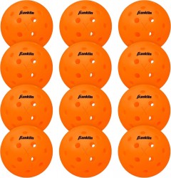 12-Pack Franklin Sports X-40 Outdoor Pickleballs 