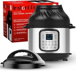  Instant Pot Duo Crisp 11-in-1 Air Fryer and Electric Pressure Cooker 