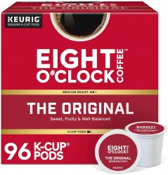 96-Count Eight O'Clock Coffee Keurig Single-Serve K-Cup Pods 