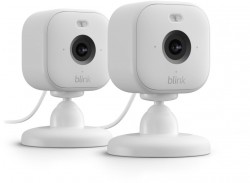 Blink Mini 1080p Indoor Plug-In Smart Security Camera 2-Pack 