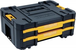 DeWalt TSTAK IV 2-Drawer Stackable Organizer 