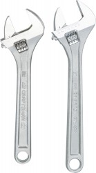 2-Piece CRAFTSMAN Adjustable Wrench Set 